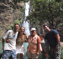 san blas ecotours: we take small group trips to the el cora waterfall near san blas